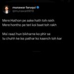 Munawar Faruqui Instagram - “Kaanch” #munawarfaruqui