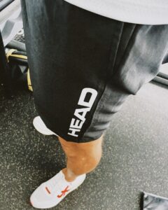 Murilo Cezar Instagram - hoje eu vim matar as saudades da @competition.club | mas vim uniformizado @headbeachtennis #vempracomp #TeamHEAD