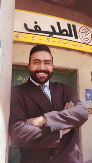 Mustafa Al abd ullaah Instagram - ‏.
New tvc for @taifbank 

‏singer : مصطفى العبدالله
@mustafaalbdullaah 

‏Director: اسامة خير الله
 @director_osama 

Executive director : عمار الشويلي
 @ammaralshwile 

Assistant Director: احمد عقيل الخالدي
 @ahmed._.aqeel

Supervisor : فادي شحادة
 @fadishehadh

‏Dop: اوات شريف 
@awatsharif 

Art Director: هيثم النقاش
@haitham_alnakash

Lighting: رواد طارق
@rawad_tariq

شاشات وليزريات : احمد مؤيد 
@ahmed_muayid97

Color: ماريانا جربيه
marianne.chrabieh 

Creative Director: احمد عقيل الخالدي و فادي شهاد
@ahmed._.aqeel & @fadishehadh

ProductionManager:عباس فاضل
@abass.Fathel 
Design: براء رعد
@oirz

Productions Audio : نجوم الدار البيضاء
@stars_casablanca
 
‏Edting:عمار الشويلي 
 @ammaralshwile

Stylist: نور الربيعي
@noor.alrubaie._

Photo :  احمد حسن
ahmed.a.hassan89
علي عيسى
@ali_issa5
‏Makeup artist:حكيم  و وسام القهار
@wesam.Alkhar @hakeemartist
 
Kwafer:علي وناسة
 @ali_wanasa

‏Bts :محمد القريشي
 @m7q16
 
Casting :داود خضير
 @daowd_khudair

3d vfx : سلطان الجميلي
@sultan_aljumaily
 
Accountant: ابراهيم المرسومي و احمد ادريس
@almarsumy94 & @hxavi66

‏Musical
‏كلمات محمد الترك
@mohammeadalturk
الحان : كرار شريف
@karrar.sharif
تتفيذ وتوزيع علي روني : 
@ali_roony93
ماسترينغ ايسر القاسم 
@aysaraalqasim
Acters
فوزية حسن
@actress_fawzia_hassan 
خليل ابراهيم 
رفل نشمي
 @rafal_nashmi 
انعام الربيعي
@anam_al_rubaie 
حسين حافظ
 @hussenhafed_official
زهير محمد رشيد
@zuhair_muhamad_rashid
سمر محمد
@summer.mohamed8 
سارة اوس
@sara.aws.official 
مريانا مايكل
@mere.2000

Media
Digital Marketing - Quantum Agency @qm.agencyltd
@osawendi
Network Adminstritor - احمد الهلالي @ob44