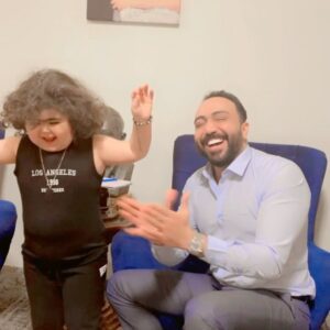 Mustafa Al abd ullaah Instagram - مع النجم حسوني الصغير بطل اغنية هذا الحب
