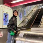Myolie Wu Instagram - When you see yourself in MTR station 😛💚 @lifenutrition #lifenutrition #樂怡善NMN #世衞註冊NMN #煥齡時光肌