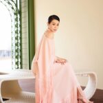 Myolie Wu Instagram - 🐚 👗: @tallermarmo 💍: @swarovski 👠: @giuseppezanotti 💄: @stephenmakeup 💇🏻‍♀️: @lorrainelam @hairculturehk