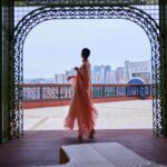 Myolie Wu Instagram - 🐚 👗: @tallermarmo 💍: @swarovski 👠: @giuseppezanotti 💄: @stephenmakeup 💇🏻‍♀️: @lorrainelam @hairculturehk