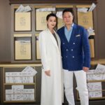 Myolie Wu Instagram - Very happy to be at Milan Fashion Week for Brunello Cucinelli’s Ladies Fall/Winter 2024/25 collection presentation. I was very happy to meet with Mr Brunello, his family including his daughters Camilla and Carolina who told me more about the brand’s story and this season’s inspiration. The collection highlighted the brands commitment to style with intricate detail and superb quality. I saw many beautiful pieces using a wide variety of different materials and craftsmanship creating a collection that also gave a feeling of consistency that stayed true to Brunello Cucinelli’s DNA and I just want to try on everyone every piece. This was also a special event as it’s the first time Mr Lee has attended a fashion presentation with me 😊 I was very surprised when I proposed the idea to him and he said yes immediately. He said he has admired their brand for a long time for its quality, design and history. He even joined me to take a few pics dressed in their clothes! ❤️ Thank you for having us! @brunellocucinelli_brand 今天在米蘭來到了一個很特別很溫暖的秀場，場內佈置的小細節很戳我喜愛的點，衣服更是讓我驚艷，好想每一件都帶回家☺️ 從試裝開始，我就在期待這個的展覽，果然今天置身這裡，便感覺不虛此行。 也見到了好友和粉絲朋友，大家都很開心! 李先生這次也來了，這是他第一次參加Fashion week, 因為他真的很喜歡這個品牌設計，背後的理念和價值觀，很榮幸見到品牌始創人老先生本人，祝願他們繼續創作經典！ @brunellocucinelli @carolinacucinelli #BrunelloCucinelli #cucinelli #gentleluxury #beautyneverslumbers #milanfashionweek2024