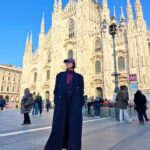 Myolie Wu Instagram - Ciao Milano, it’s been a while 😊🇮🇹 米蘭，好久不見，我覺得我一切都更好了，你呢？😉 Photo credit of 1,5-7 @hakkaphil ❤️ #milanfashionweek2024
