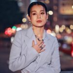 Myolie Wu Instagram - 🩵 👗 @ralphlauren #ralphlauren 💎 @pomellato 💄 @stephenmakeup 💈 @hairculturehk 📸 @dangraphy_