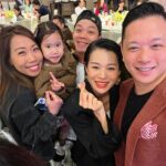 Myolie Wu Instagram - Big congratulations to Bowie and Ben for the 100 days of little Hayven, 祝小寶寶身體健康，聽聽話話，錫曬媽咪爹爹， thank you for having us! 👶🏻❤️ 好開心見到好多好朋友，最開心見返我的野蠻奶奶！ ❤️❤️ @_bowiecheung @benontheroad @yogooloo #袁咕碌