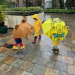 Myolie Wu Instagram – 下雨天也可以玩得很開心🥰❤️🌧️ @hakkaphil 
#rainyday 
#brendanyiktinglee #ryanyiklamlee #liamyikwanglee