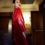 Myolie Wu Instagram – ❤️🌹 @Bally 
#bally
#milanfashionweek2024