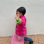 Myolie Wu Instagram - Last day of school before CNY 😄🧧㊗️🐼 @hakkaphil #liamyikwanglee #ryanyiklamlee #brendanyiktinglee #kungfu #黃飛鴻之英雄有夢