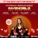 Myriam Hernández Instagram - Because your mom knows best! ❤‍🔥 Lleva a mamá al #InvencibleUSATour de @myriamhernandez_oficial Hacer feliz a mamá es muy fácil. Cómprale sus tickets para el tour INVENCIBLE de Myriam Hernández 🇺🇸 📆 Jueves 26 de Septiembre, 8pm. 📍 Lynn Auditorium, Boston 📆 Viernes 27 de Septiembre, 8pm. 📍 United Palace, New York 📆 Sábado 28 de Septiembre, 8pm. 📍 Ritz Theater, New Jersey 📆 Sábado 5 de Octubre, 8pm. 📍 James L. Knight Center, Miami 🎟 Entradas disponibles por @ticketmaster, @boletosexpress o blueteamshow.com #InvencibleWorldTourUSA2024 #InvencibleWorldTour #USATour #MyriamHernandez #Blueteam #BlueteamDreamMakers #MothersDay #DiaDeLaMadre