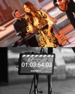 Myriam Hernández Instagram - Emocionada de mostrarles parte del backstage de “Me Acostumbre A Dormir Sin Ti” 💛 Link de mi video en mis historias!! VAYAN A VERLO!! 😘 #meacostumbreadormirsinti  canción que amo composición y producción:  @jacobocalderon 
Video: @madisfilmschile 

📸 @fernando.fotografias