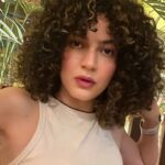 Nada Moussa Instagram - ألبوووم بعنوان….يا سلاااااااااااام 🤨 #crazy #funny #fun #beyourself #loveyourself #natural #curlyhair @tatianahabchyofficial 📸