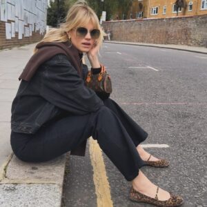 Nadine Leopold Instagram - April weather mood 😂