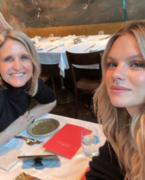 Nadine Leopold Instagram - Happy Mothers Day to the best 🥰 if it wasn’t for your support and trust I would have never been able to accomplish my dreams 🙏🏼 From driving me for 4 hours to 5 minute castings when I was 15, to 4am calls when I was trying figure out life in New York. We’ve never had secrets and I’ve always been able to talk to you about anything without judgement. My human diary and my own Lorelai Gilmore 😂 Thank you for being my emotional support Mum and friend, I owe you for many sleepless nights 🤣❤️