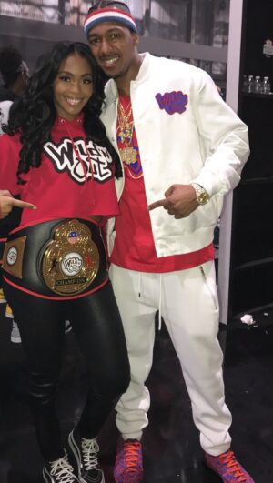 Nafessa Williams Instagram - A fun throwback to when I was on @mtvwildnout back in 2018‼️ Yes, I was on the Red Squad and Yes we Won! I had a ball filming this. I still can’t stop laughing at @nickcannon saying Black Lightning lol. Y’all wanna see me do more comedy? 

Ya girl is from Philly so yes I got bars and a flow 🤣💯

#wildnout #comedy #philly #explore #foryou