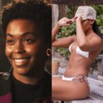 Nafessa Williams Instagram - Left Pic: I was at my heaviest filming the Whitney Movie. Right Pic: I lost the 25lbs for my new show RIVALS I wanted to gain weight for @wannadancemovie so I could look less like myself. I wanted to add something different to the character I’d never done before. My goal is to always switch it up with every role I play. I never want to keep playing the same kind of characters. She’s a chameleon! lol. My character on my new show called for a different vibe so I lost the weight. Here’s a little before and after of that journey. My New Show RIVALS is coming soon! @wannadancemovie Now Playing on @netflix Your FEARS and Egos Aren’t Real! #yfear #fitnessmotivation #fitness