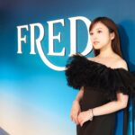 Nako Yabuki Instagram - FREDの限定ポップアップ”Happy Blue Shades” が阪急うめだ本店9階 阪急ギャラリーに限定オープンとのことでお伺いしてきました💙 1966年に誕生した「フォース10」のヘリテージやデッサンなども飾られていて、デジタルインスタレーションもあり、じっくりメゾンの世界観に浸ることができました✧ 11/20まで開催なので、お近くの方はぜひ遊びにいってみてくださいね☺︎ @fredjewelry #PR #FREDHankyuUmeda #FREDHappyBlueShades #FREDJewelry #FREDParis