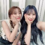 Nako Yabuki Instagram - 채연언니 만났당😚😚