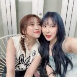 Nako Yabuki Instagram - 채연언니 만났당😚😚