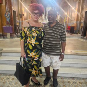 Nany People Instagram - Dia 11/03 - Recebemos na Igreja de Santa Cecília, Nany People, muito católica e devota. Que o Senhor Jesus, cheio de bondade e misericórdia abençoe muito sua vida, sua carreira. Que Santa Cecília sempre a ajude em suas necessidades!