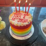 Naomi Scott Instagram – Pride birthday cake.