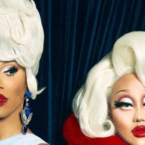 Naomi Smalls Instagram - Kimberly Chi. CEO, mogul, best friend, cinnamon roll etc. @kimchi_chic So proud of everything you have accomplished and thank you so much for collaborating with your #1 fan (me). 2 queens 1 Desert coming soon to @kimchichicbeauty 💛🌵💚 promo by: @ashdanielsen @mostlyjune_