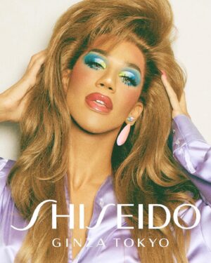 Naomi Smalls Instagram - Something to be said about 80’s glam: Express yourself! Self expression is so important and forever timeless. @shiseido helps me achieve my totally tubular radical daydreams using Synchro Self Refreshing Foundation, Kajai Ink Artist Shadow Liner, and Minimalist Whipped Powder Blush. My relationship with cosmetics and beauty is trying to exhibit that originality we all crave, but to pay tribute to the glam that we will always remember. @sephora #ad #shiseidomakeup