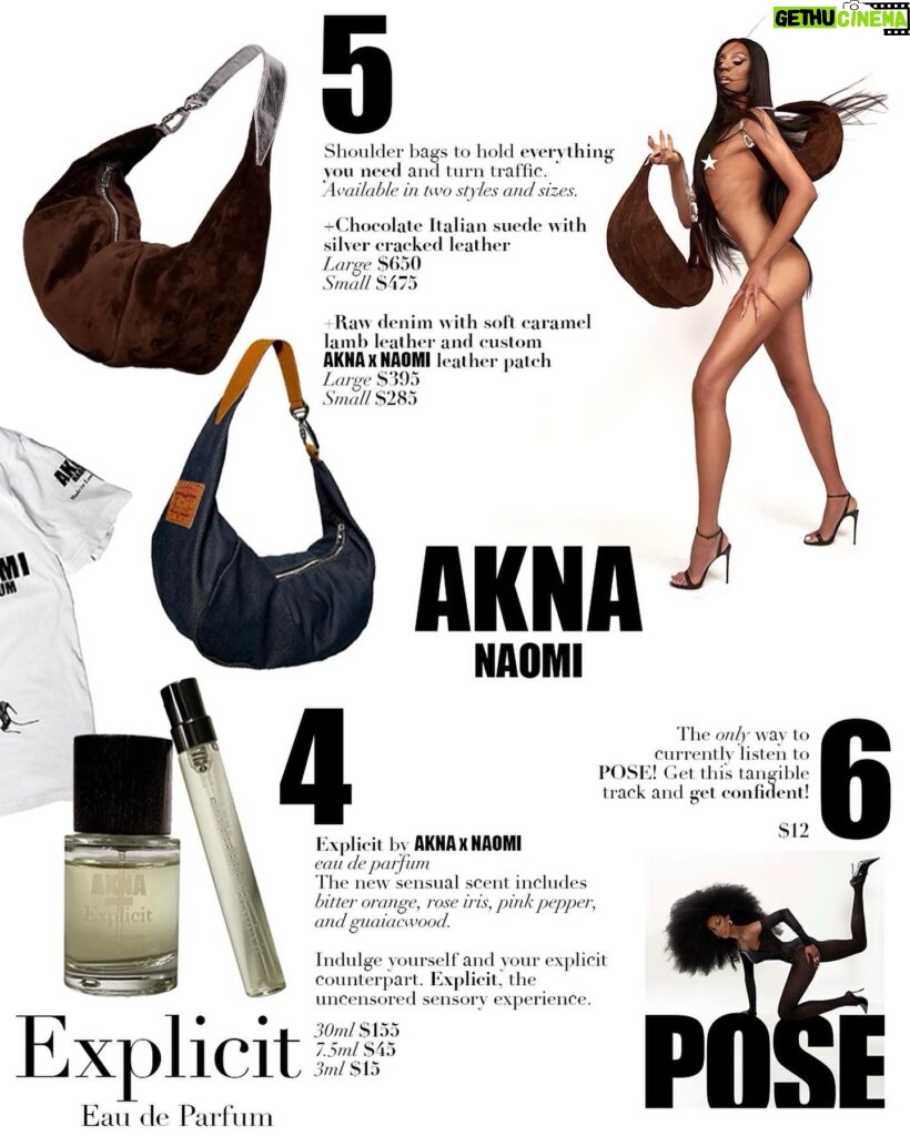 Naomi Smalls Instagram - AKNA X NAOMI OFFICIALLY LIVE www.AknaStore.com @akna.store