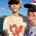 Naomi Watts Instagram - Happy 16th to my darling boy. I cannot believe how fast this happened?! Beyond proud of the young man you've become with the most wonderful spirit, fantastic sense of humor and kind, compassionate soul. So lucky i get to be your mum. Thank you for still letting me hold your hand sometimes. Even though i know you probably just forget to pull it away. You blow me away!! 🤦‍♀️Happy birthday to ❤️🎂🎉 @sashapeteschreiber