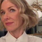 Naomi Watts Instagram - Living for this bounce! 🍀 @iam_stripes #hairmask