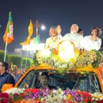 Narendra Modi Instagram – I thank the people of Vijayawada for blessing the NDA! Highlights from the exceptional roadshow yesterday…