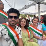 Natalia Janoszek Instagram - Celebrating Indian Independance Day in US🇮🇳🙏🏻 #india #day #usa #california #parade #celebration