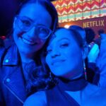 Natalia Reyes Instagram - ‘Una mujer con sustancia’ Querida @sofiavergara: tu autenticidad puede hacer TODO posible, eres una berraca, no se pierdan el 25 de enero #Griselda💥 Gracias @jorgemalave por la arrodillada 📷 😂, a @elauribe por el maquillaje y la línea 🖊️ más PRO ever y @baobab por un vestido wow Cracks ⚡️ @ericnewmanofficial @luisbalaguer • ‘A woman of substance’ Dear @sofiavergara: your authenticity can make ANYTHING possible, you are a trooper, don’t miss #Griselda on @netflix Jan 25th💥 #NataliaFromColombia #ColombiansDoItBetter #EnElDelia #SofíaVergara