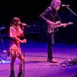 Natalie Imbruglia Instagram - Another fun gig last night in Newcastle on @thecorrsofficial Tour! So lovely to see my friends and family after the show!! Thanks for coming and for making me giggle! 😆🥊👊🏼💥😜💚🐨 Special thanks to my best friend Ange Sullivan haaaa 😜 @angesullivan88 Styling: @fredericalovellpank Dress: @leolin_official @sal_morgan Shoes: @givenchy