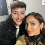 Natalie Imbruglia Instagram - @remoforrer and I still buzzing from watching the finale with @davestewarteurythmics and his incredibly talented musical stage fam! @artonicemagic in Davos last night 🔥💃🏽🎉