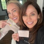 Natalie Imbruglia Instagram - When you catch up with dearest friend @normandie_keith and she hands you a cassette copy of your first ever demos .. (her friends in the biz and had it from way back when) now I just need to find a cassette player to reminisce 😜💜💜💜 always giggles and it’s never enough time together!! See you very soon!! 💃🏽🎉