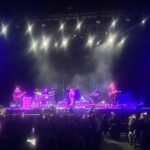 Natalie Imbruglia Instagram - Last night at @qudosbankarena on Tour with @thecorrsofficial THANK YOU SYDNEY 💜💃🏽✨ @germeinsisters @thetonichilds 💚🎉 Styling: @fredericalovellpank ❤️ Leather skirt: @nanushka 📷: @karenrossiter