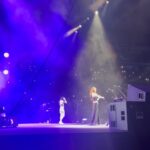 Natalie Imbruglia Instagram - Magical moment side stage watching the crowd in Melbourne sing with @thecorrsofficial 💜✨ @rodlaverarena