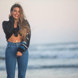 Natalie Pérez Instagram - Me encontre en las playas de Mar del Plata con @revistagenteok 📸 Chris Heit ⭐️@secndly
