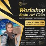 Natalie Sarah Instagram - Hai Hai Semua, Belajar ResinArt Lagi yuk, ikutan Workshop Class Ocean- Beach ResinArt , ada Roman Clock dan Geode Resin juga Tentunya dengan Coach kak @natalie_sarahs dan Team @decoranbynat Lokasi di : @anjungan.fortune Anjungan Fortune Resto & Cafe Fortune Distric, Graha Raya Buruan Daftar , Boleh pilih Sesi workshopnya, kalau ikut 2 Sesi ada Harga Bundling Tentunya 😁 For more info Pendaftaran silahkan ke Admin DecoranbyNat 08784033790 #anjunganfortune #kelasresinart #workshopresinart #resincraft #resinart #kreasiunik #belajarresin #kreatif #cafebintaro #cafegraharaya #kulinerbintaro #kulinergraharaya #resinartclass #kelasresinart @graharayakita