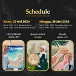 Natalie Sarah Instagram - Hai Hai Semua, Belajar ResinArt Lagi yuk, ikutan Workshop Class Ocean- Beach ResinArt , ada Roman Clock dan Geode Resin juga Tentunya dengan Coach kak @natalie_sarahs dan Team @decoranbynat Lokasi di : @anjungan.fortune Anjungan Fortune Resto & Cafe Fortune Distric, Graha Raya Buruan Daftar , Boleh pilih Sesi workshopnya, kalau ikut 2 Sesi ada Harga Bundling Tentunya 😁 For more info Pendaftaran silahkan ke Admin DecoranbyNat 08784033790 #anjunganfortune #kelasresinart #workshopresinart #resincraft #resinart #kreasiunik #belajarresin #kreatif #cafebintaro #cafegraharaya #kulinerbintaro #kulinergraharaya #resinartclass #kelasresinart @graharayakita