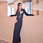 Natalie Tong Instagram - Simple and chic, just how I like it. 🌸🌸🌸 @lanvin @wink_atelier @apmmonaco #apmmonaco @louboutinworld @antonnmak #NT