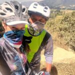 Natasha Klauss Instagram – Extrañaré estos días de #bici en la montaña con la mejor compañía @elvene10 ♥️
Momentos contigo recorridos para recorrer los nuevos 🙏❤️💪
Feliz #martes #misamores