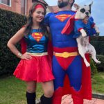 Natasha Klauss Instagram - Happy happy #halowen Hoy de súper héroes y con amigos súper vacanos la vida es más linda ❤️ @elvene10 @sandraojmo Pd no me disfrazaba hace por lo menos 3 años 🤪❤️💪 #misamores cuenten por acá de que se disfrazaron 👇🏻