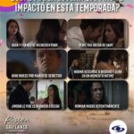 Natasha Klauss Instagram - Sin duda alguna, esta temporada estuvo llena de emociones y momentos que nos marcaron. 🔥 ¿Cuál eliges? 😱 No te pierdas la gran final de #PasiónDeGavilanes, esta noche a las 9:30 p.m. 😎