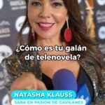 Natasha Klauss Instagram – ¿Cómo es el galán de Natasha Klauss (@natashaklauss27)? La actriz que interpreta a Sara en #PasiónDeGavilanes, dio sus cuatro infaltables para elegir a su hombre ideal, coincidencialmente se parece mucho a su esposo. No te pierdas el gran estreno este miércoles 13 de septiembre, después de #YoMeLlamo.