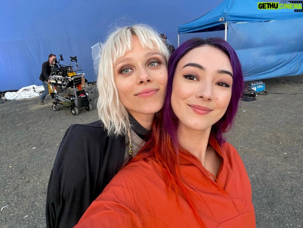 Natasha Liu Bordizzo Instagram - As you probably know, the strike has lifted 😮‍💨. All I’ve wanted to say for these many weeks is thank you from the bottom of my heart for all the love on Ahsoka 🤍💜. Thank you for coming along with us on such an epic journey!! Sabine taught me so much, especially about receiving mentorship, love and guidance, even when you least deserve it. This show was made by a huge team of genuinely good, kind people (hi @dave.filoni) who are all obsessed with Star Wars and even with all the other incredible experiences that came along with it, that part stood out to me. Alright now enjoy some fun snaps from set!! More to come!! @ahsokaofficial @starwars P.s. We miss you Ray. We miss you Shawna. X