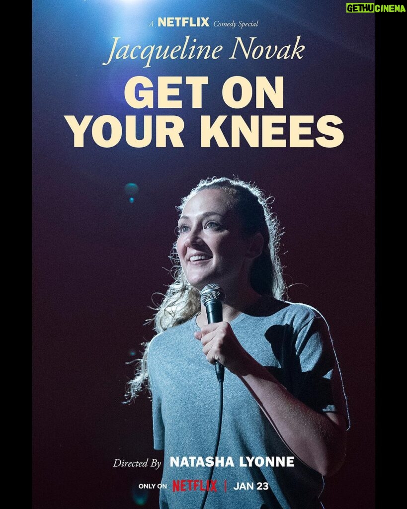 Natasha Lyonne Instagram - Comedian Jacqueline Novak’s GET ON YOUR KNEES is coming to Netflix! Directed by Natasha Lyonne, the critically acclaimed stand-up special premieres on January 23.
