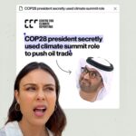 Nathalie Kelley Instagram - It’s official: the people responsible for averting climate catastrophe are the same ones actively trying to burn this planet to the ground. Here’s what you need to know about COP28 President, Sultan Al-Jaber who was exposed this week for planning to use this year’s climate talks to strike new fossil fuel deals with countries around the world. Al-Jaber has shown his true colours, and it is clear he’s utterly unfit to oversee the COP process. The leaks come to us courtesy of the Center for Climate Reporting. @natkelley #COP28 #COP28UAE #ClimateCrisis #FossilFuels